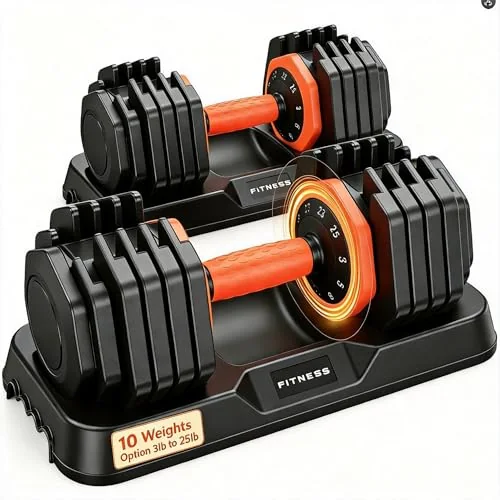 DS2 Adjustable Dumbbells – Five training configurations