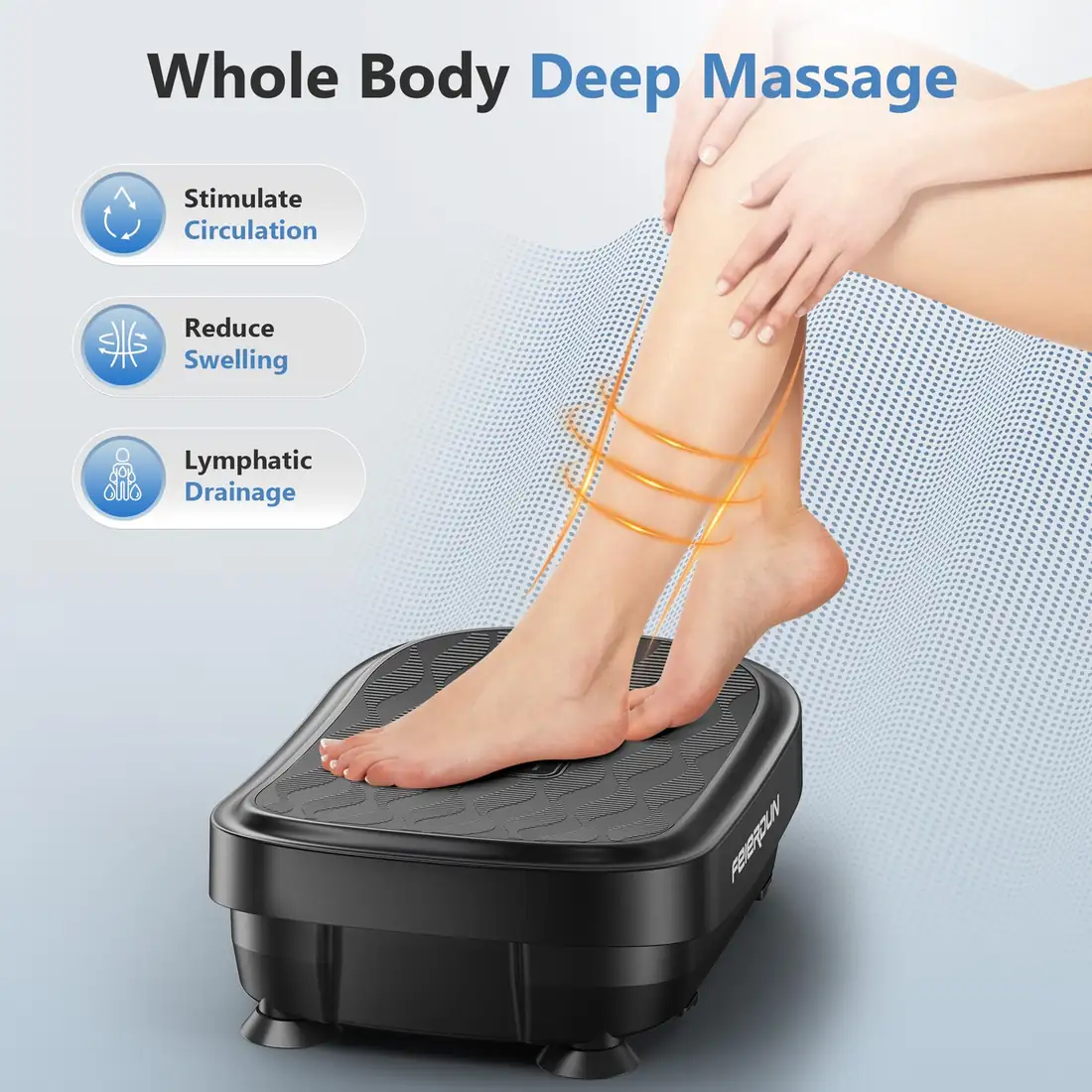 9-Mode Vibration Plate – Rich in Functions & Easy Operation