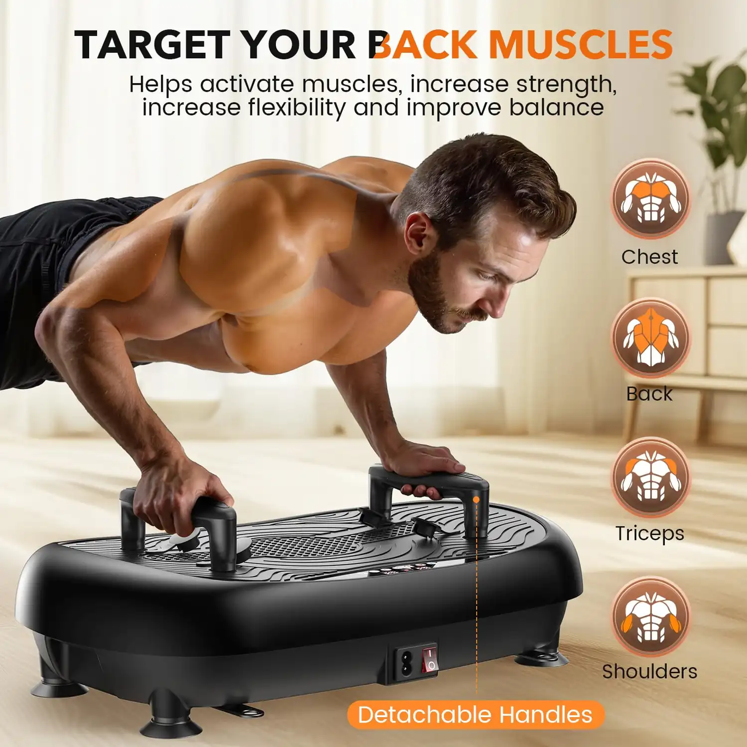 Assisted 2-in-1 Vibration Plate