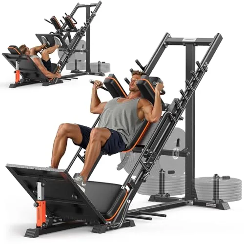 Seated & Lying Leg Extension/Curl Machine – Rock-Solid Stability, No Risk of Tipping