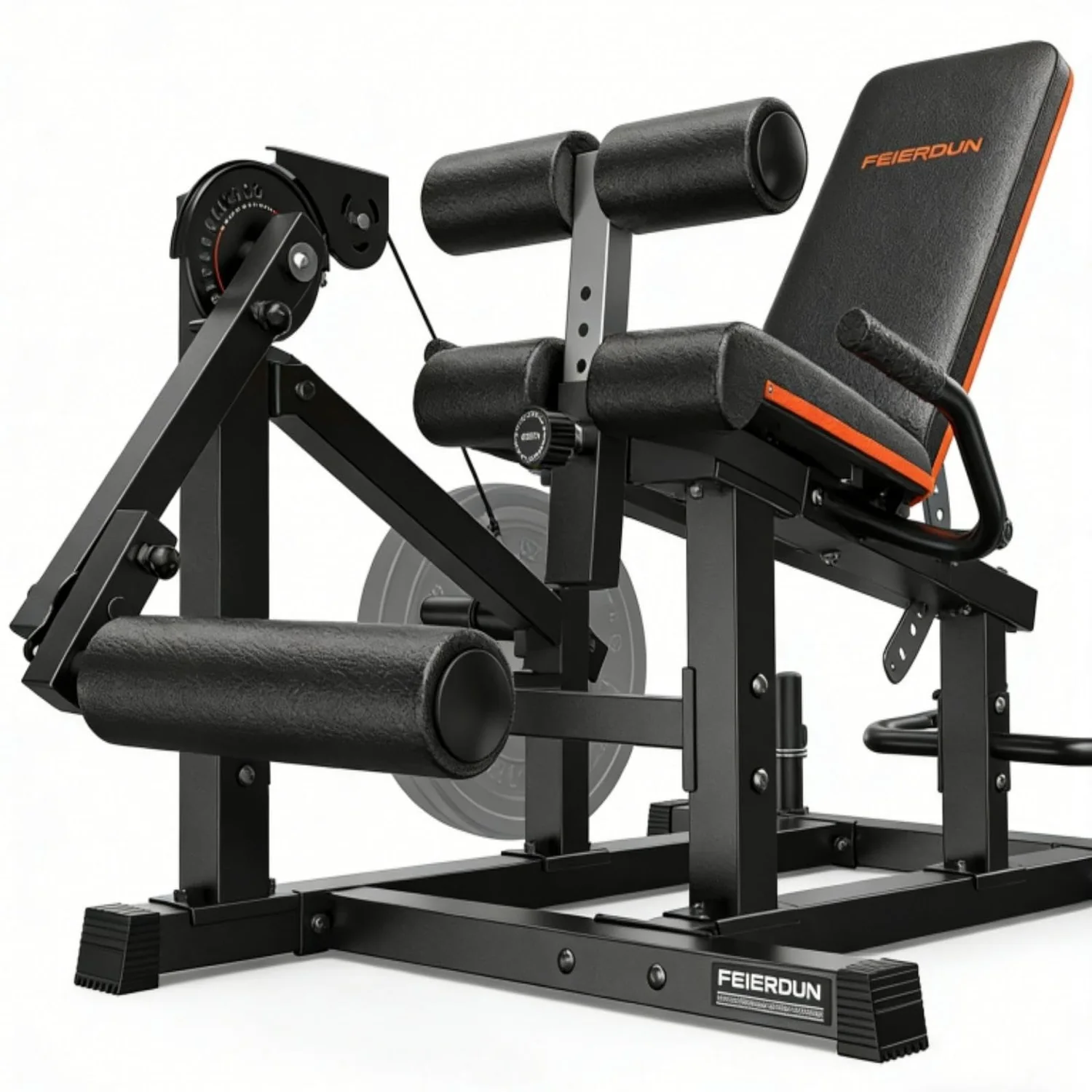 Seated & Lying Leg Extension/Curl Machine