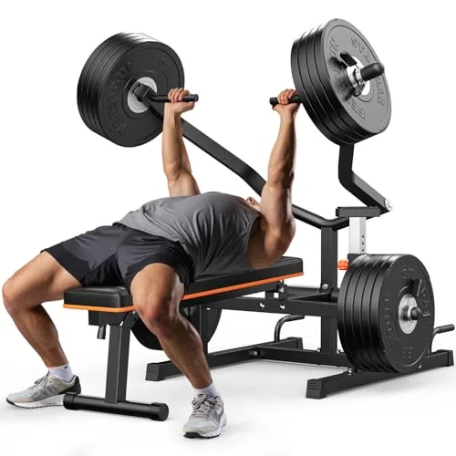 154 lb Multifunction Home Gym – Adjustable Leg Press