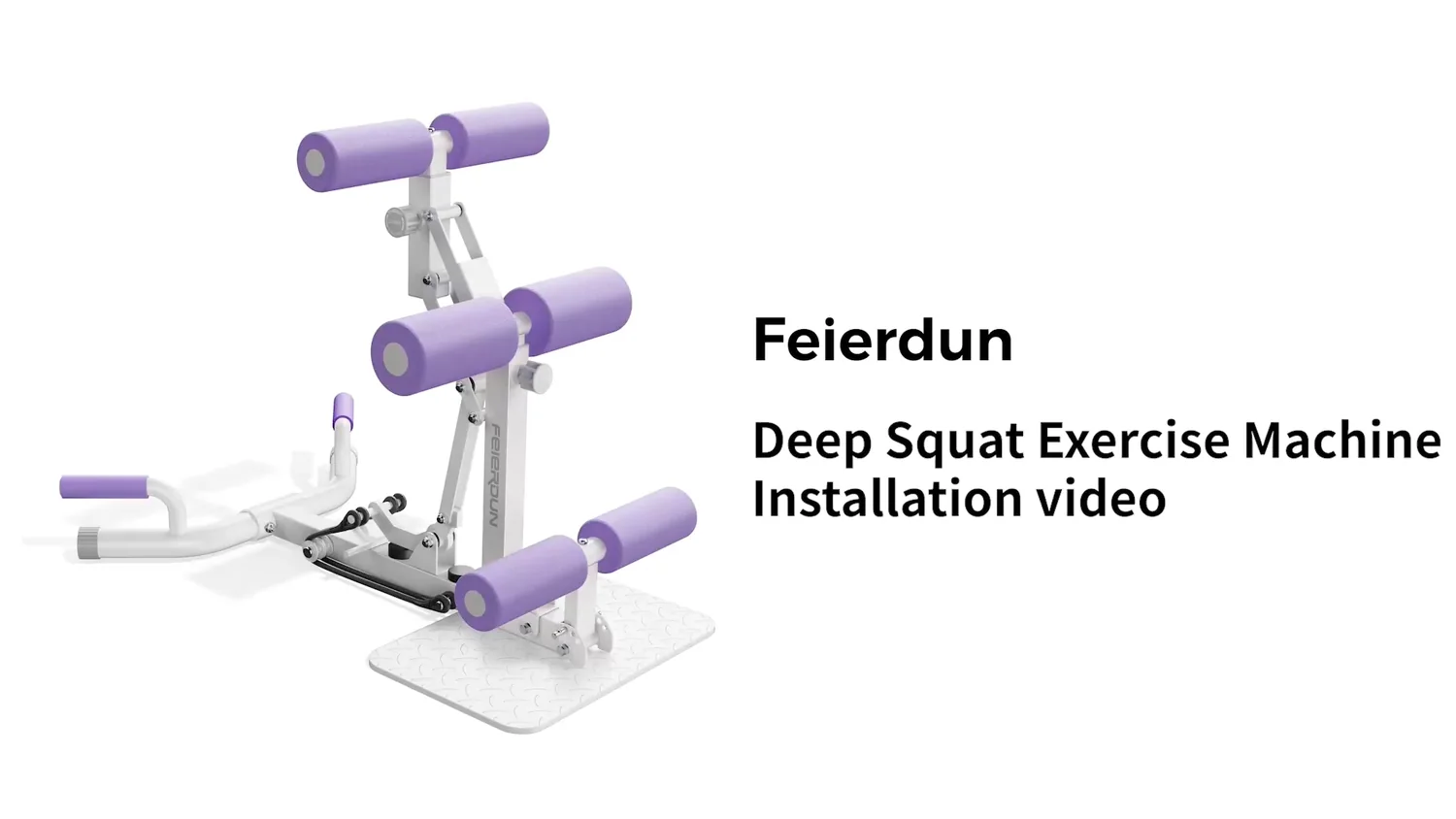 Adjustable Squat & Glute Trainer – Three Touches to Your Perfect Squat