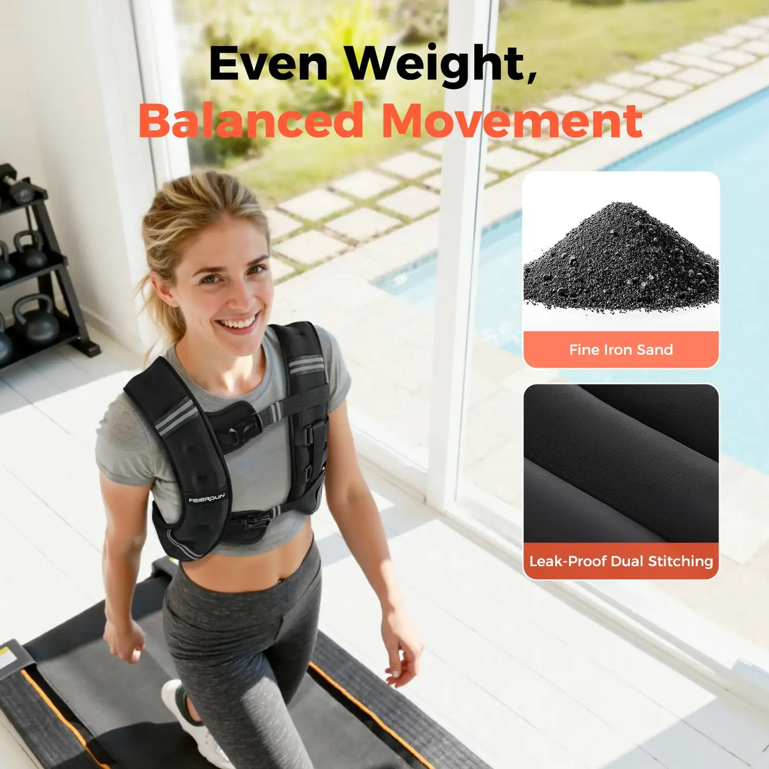 WV1 Weighted Vest – Scientific Weight Distribution