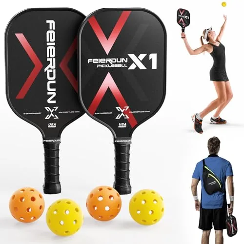 Beginner Pickleball Paddle Set – Comfort Grip, Master the Court